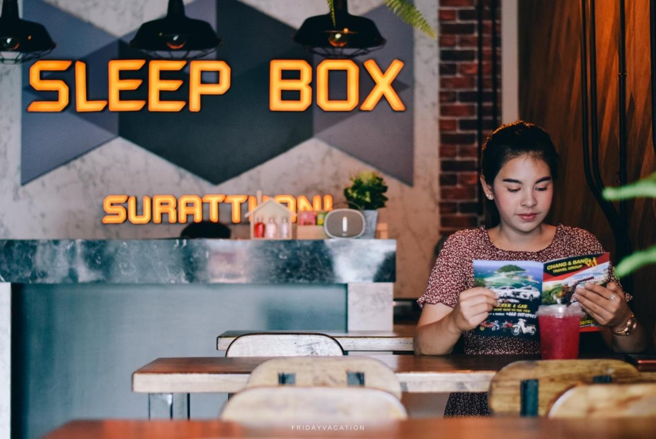 Sleepbox Hostel Suratthani Surat Thani Exteriör bild