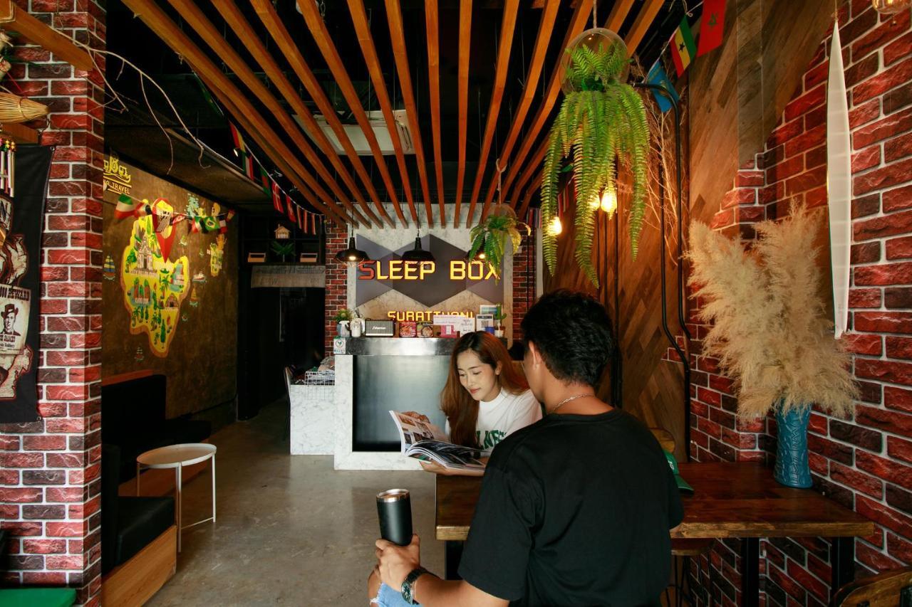 Sleepbox Hostel Suratthani Surat Thani Exteriör bild