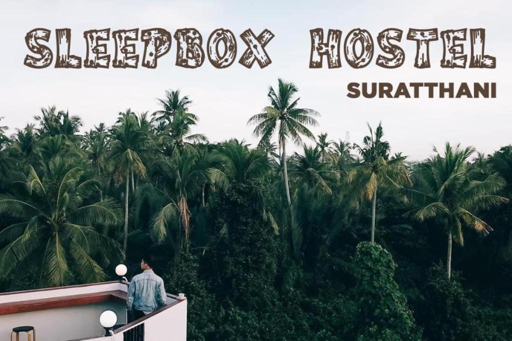 Sleepbox Hostel Suratthani Surat Thani Exteriör bild